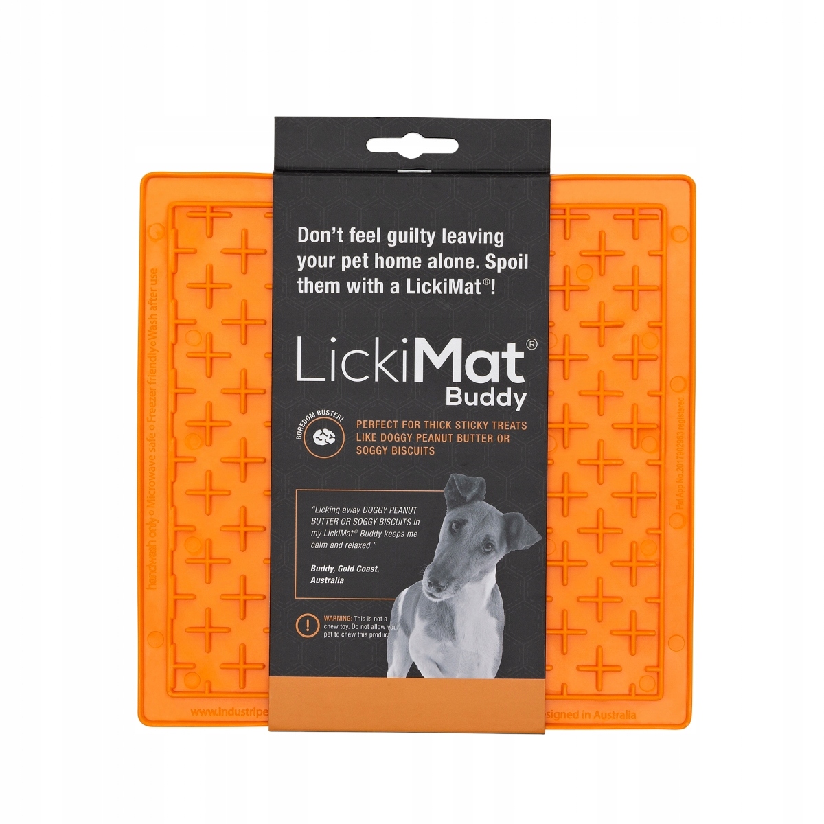 

Mata LickiMat Buddy pomarańczowy