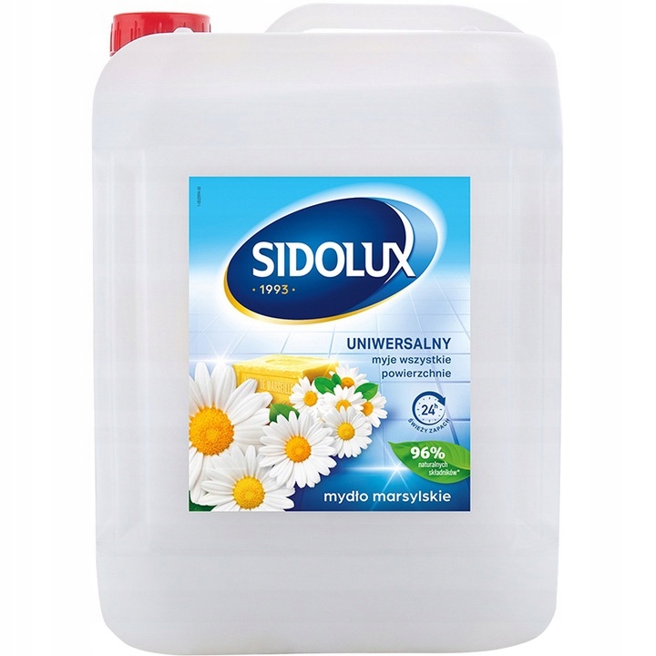 

Sidolux Do Mycia Podłóg Uniwersalny 5L Mydło Mars.