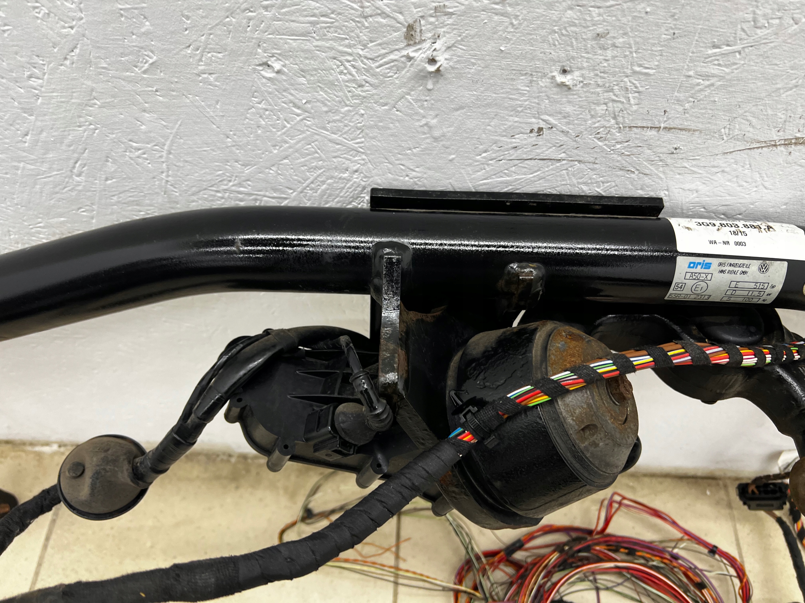 VW PASSAT B8 KOMBI towing electrical control unit wiring KOMPLETN 14-19R
