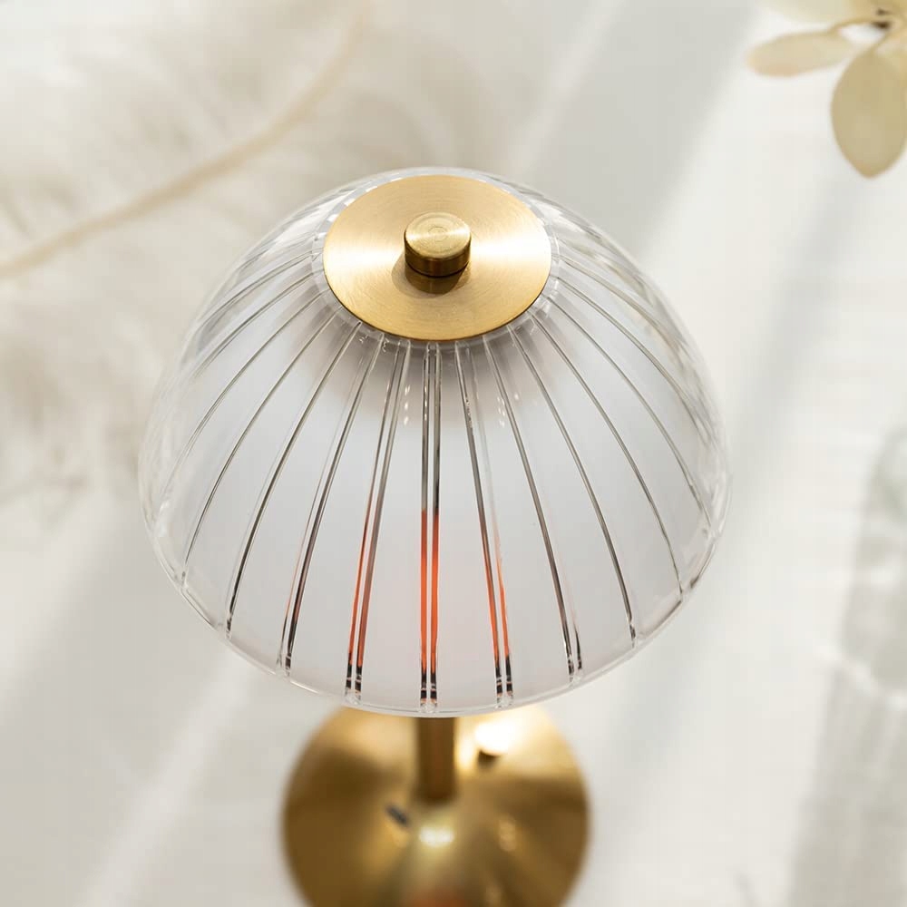 LAMPA DOTYKOWA ŚCIEMNIANIE RETRO STOŁOWA BIURKOWA LED LAMPKA 3 Kolor Zasilanie akumulatorowe