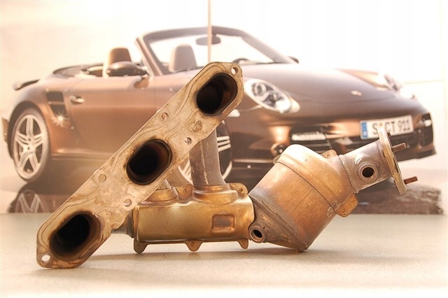 Porsche 987 Boxster Випускний колектор.+ каталізатор