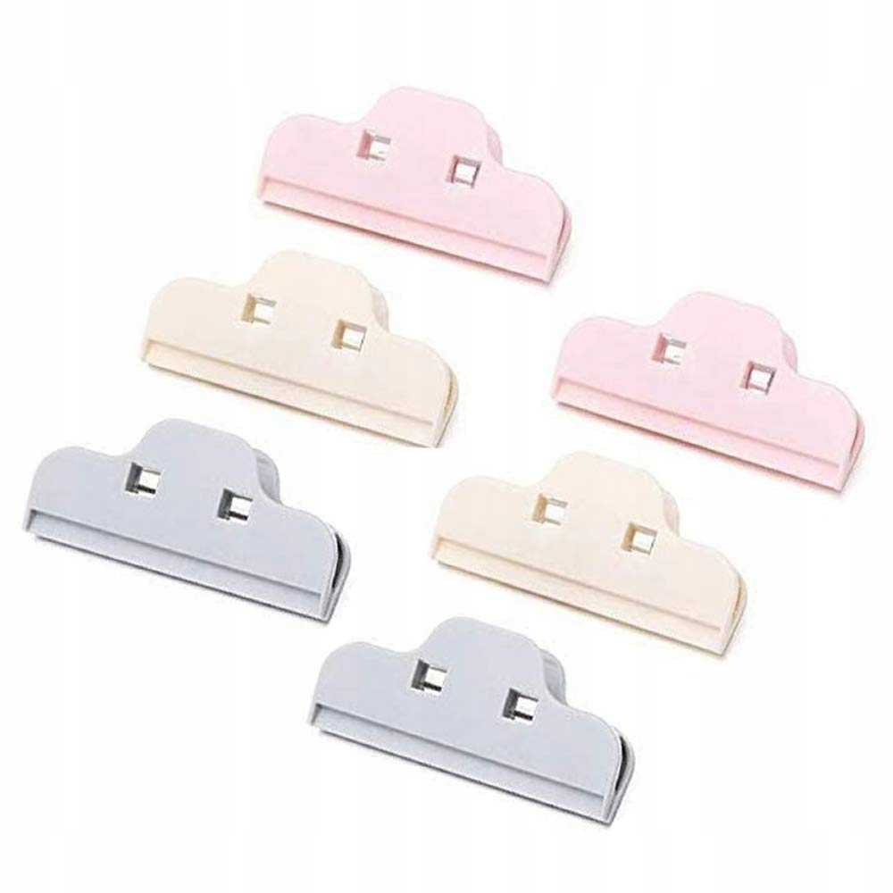 

Klips do zamykania woreczków torebek opakowań X 6