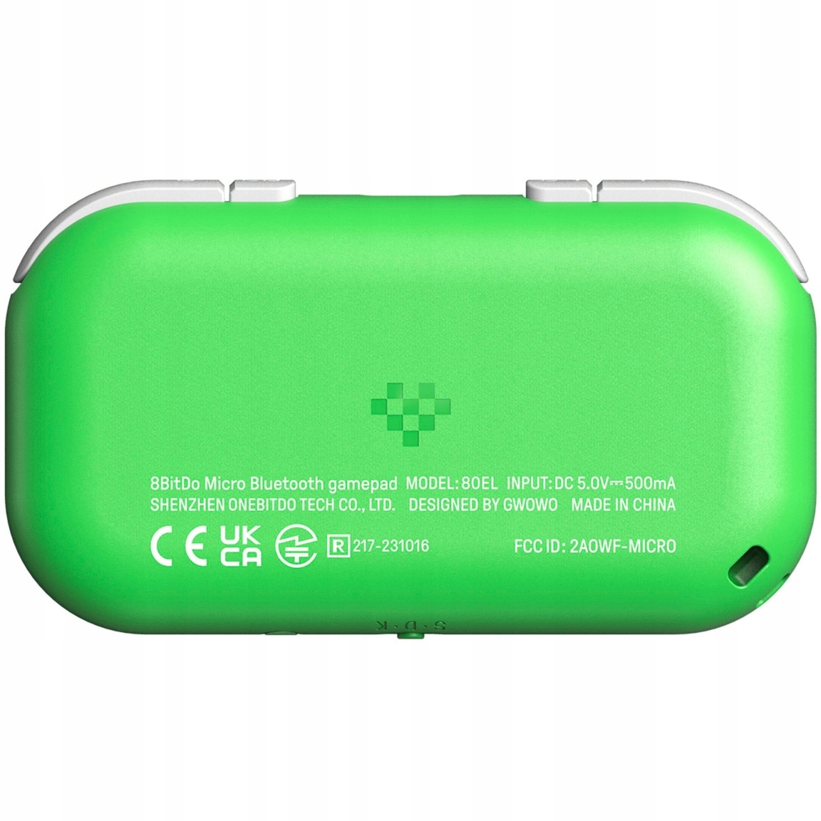 8BitDo Micro Bluetooth GamepadGreen Kolor zielony