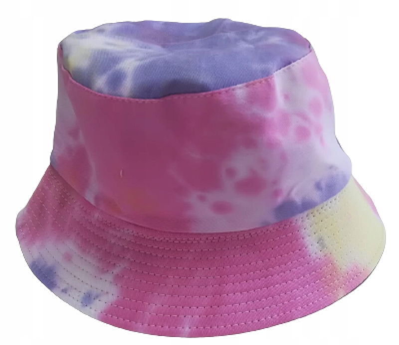 KAPELUSZ RYBACKI DWUSTRONNY BUCKET HAT RÓŻOWY Marka inna