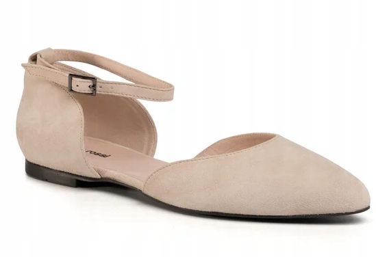 Gino Rossi Dámské Béžové Polobotky Kožené Vel. 37,5 1 Ks