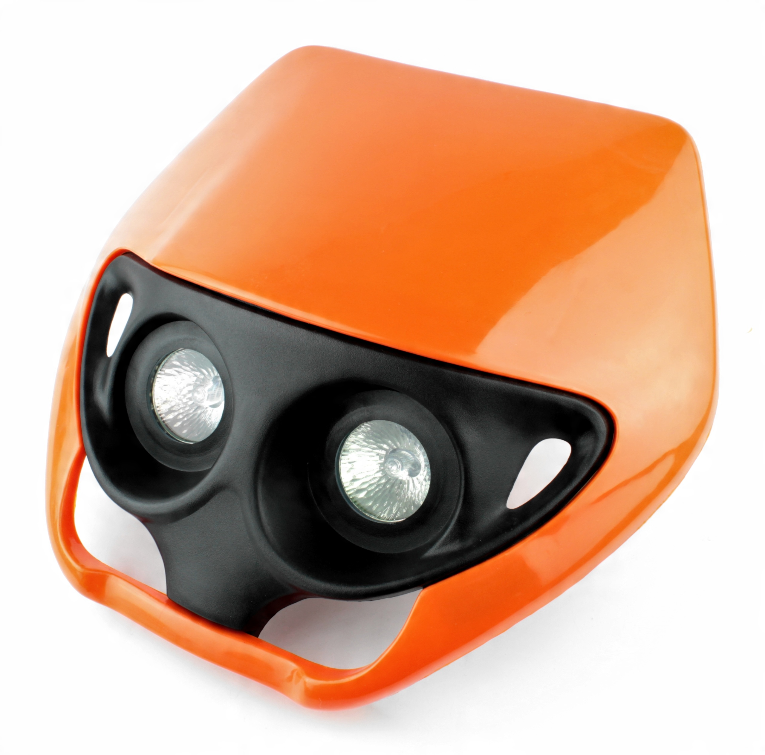 

Owiewka Z Halogenami Lampa Motocykl Pomarańczowa