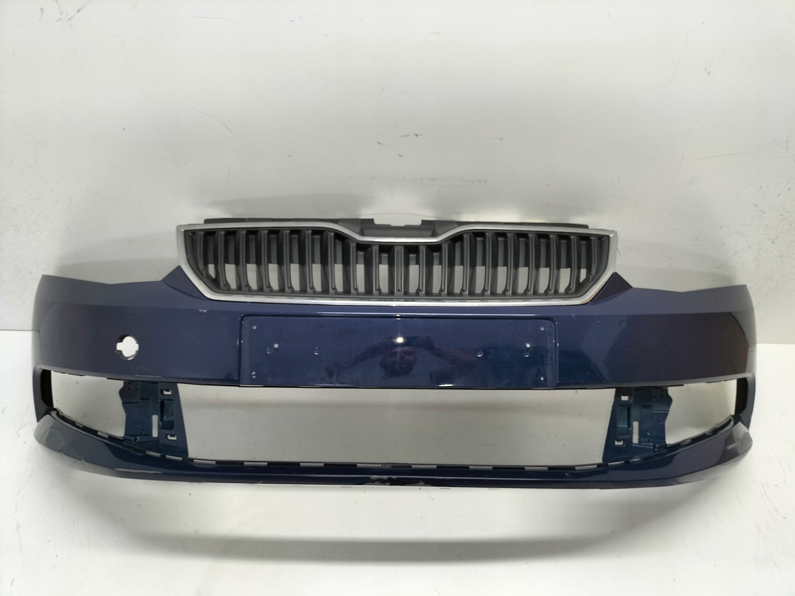 front bumper front SKODA FABIA III 14-18