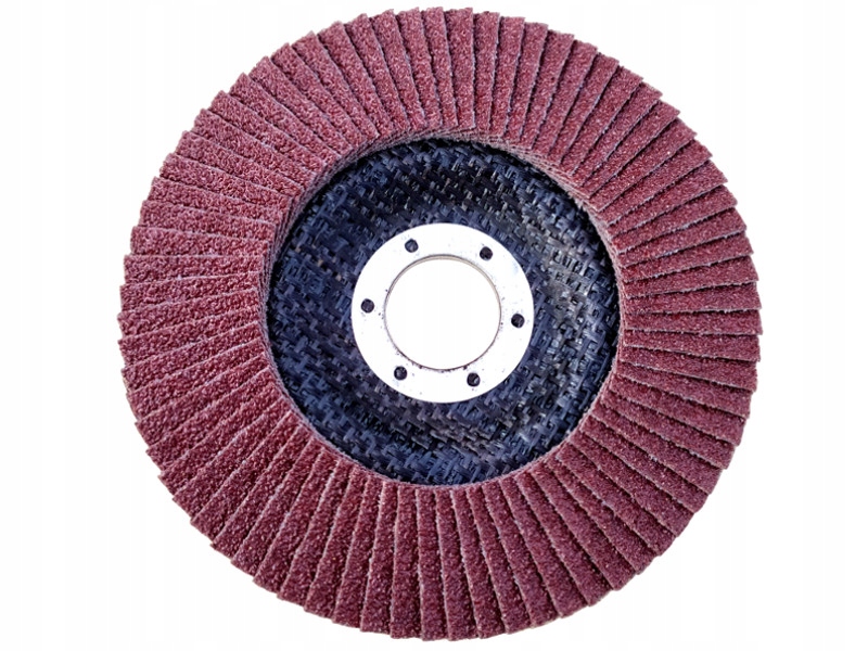 TARCZA LAMELKOWA LAMELKA ŚCIERNICA LISTKOWA 125 mm P80