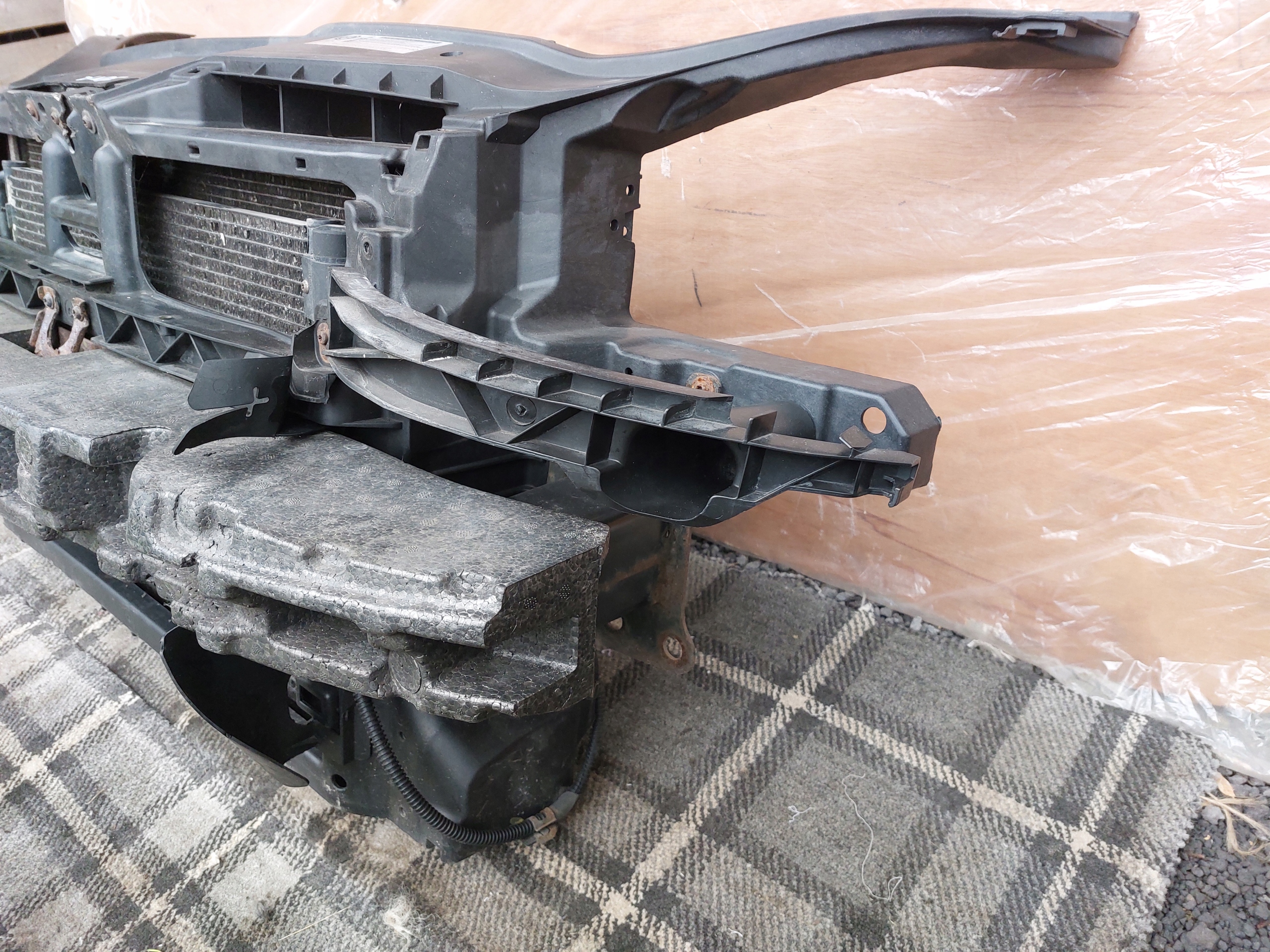 support panel for radiators radiator VW GOLF V KOMBI JETTA 1.6 petrol 09r
