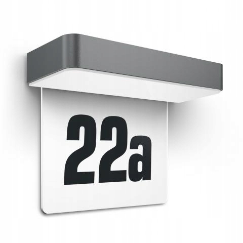 Venkovní nástěnné svítidlo Steinel bílé, černé, stříbrné s integrovaným Led