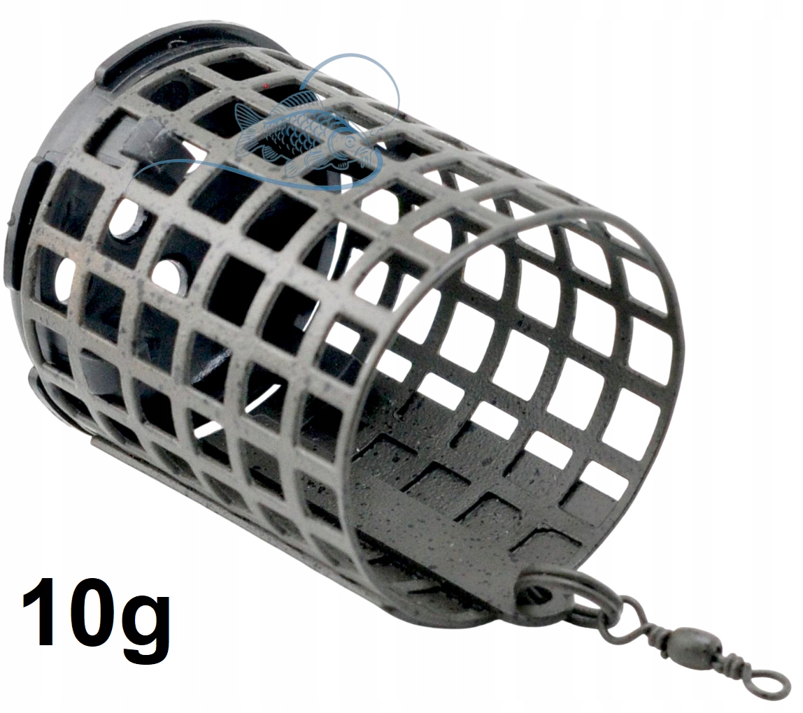 10g Koszyk Zanętowy Okrągły Z Dnem Eko Powłoka Z Kamuflażem 32x37mm