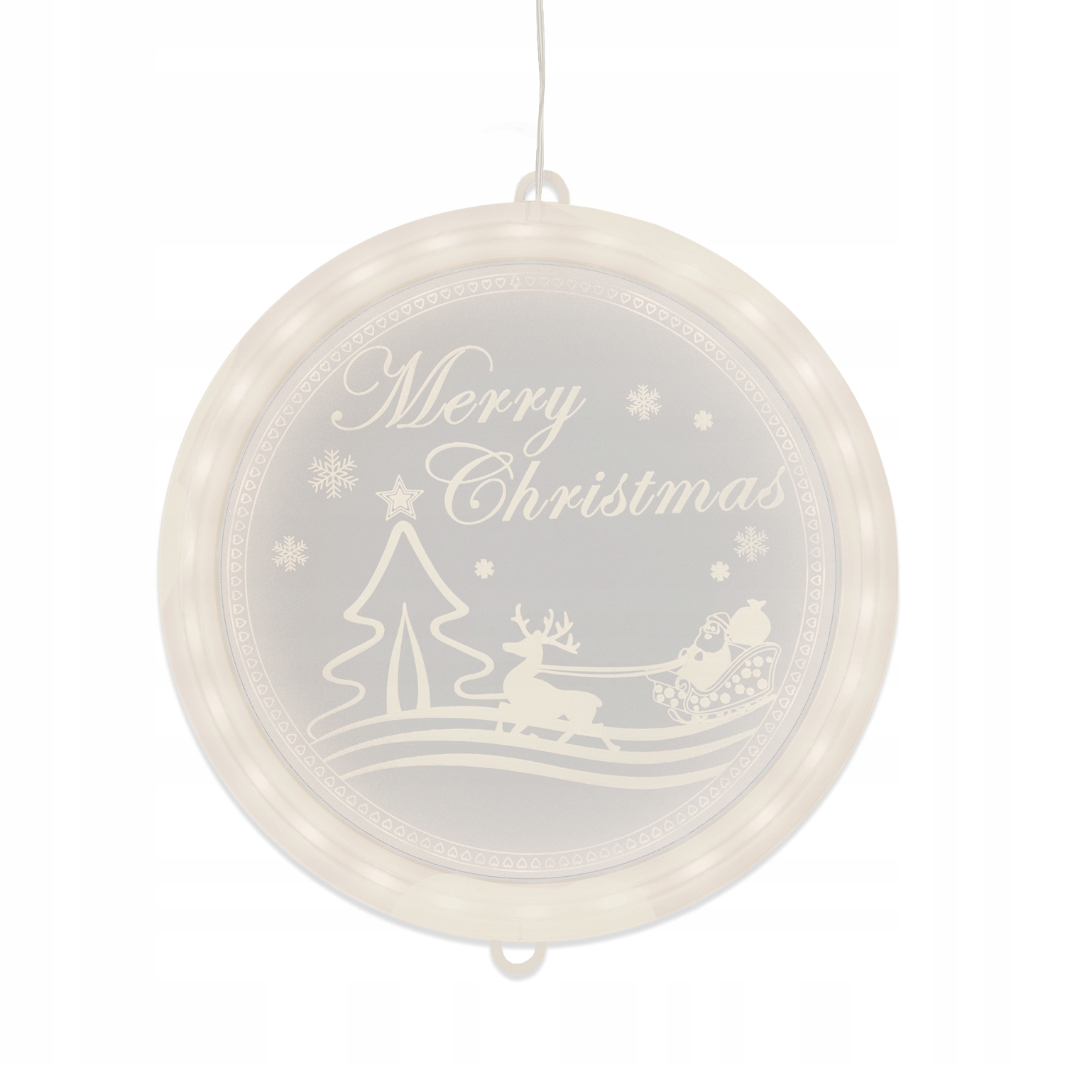 

Ozdoba okienna Led Merry Christmas witraż święta