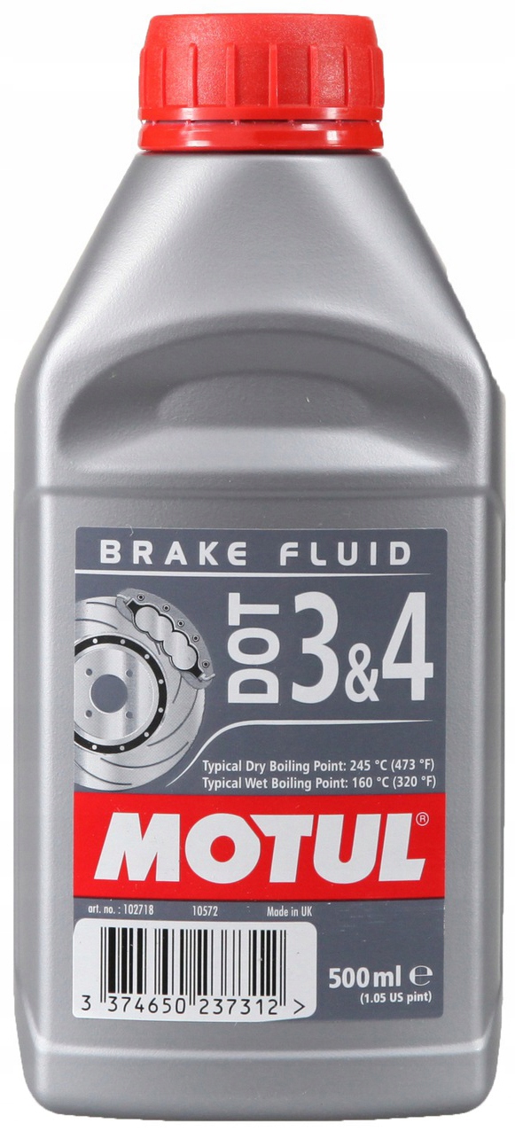 

Motul Dot 3 & 4 Brake Fluid Płyn Hamulcowy