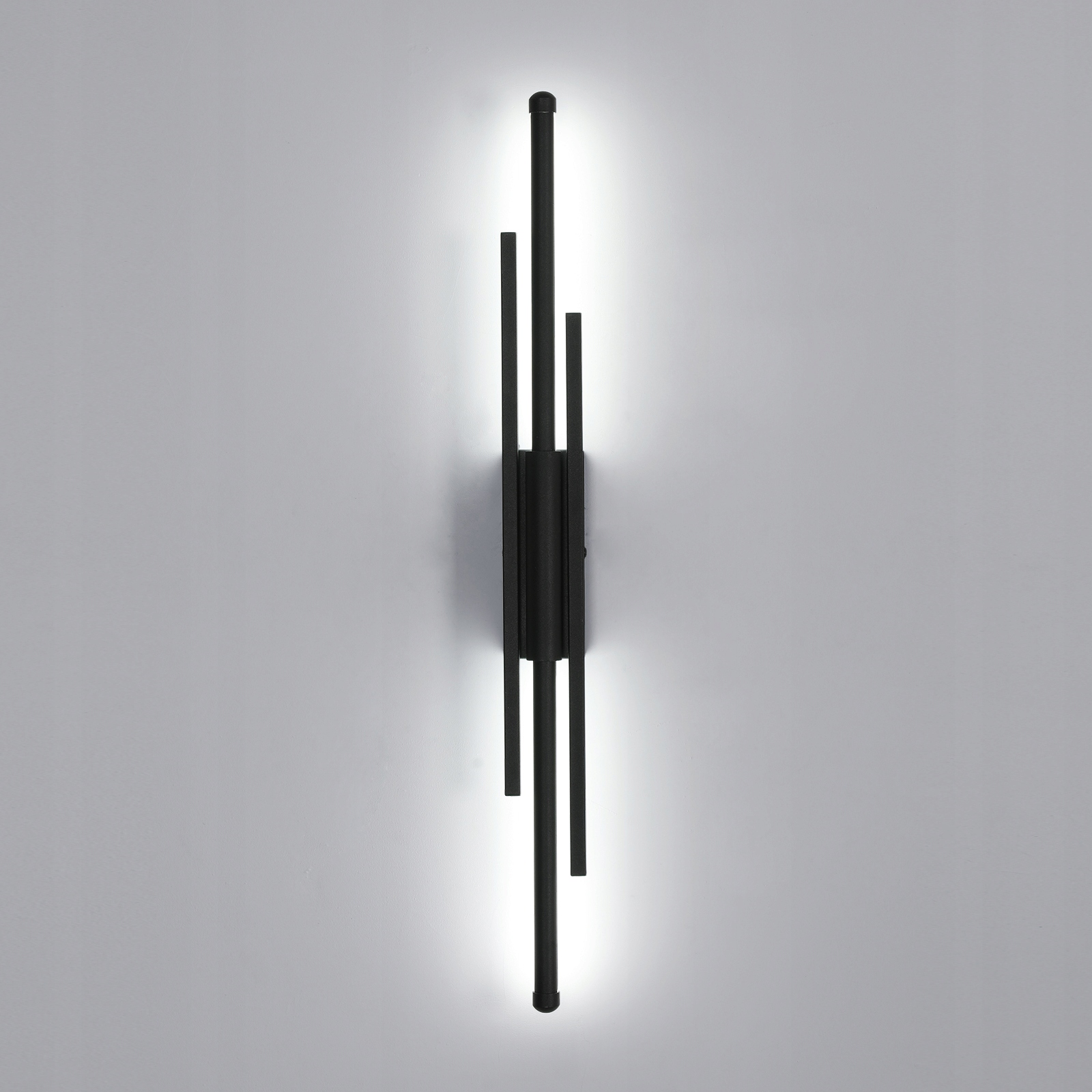 Lampa Led Kinkiet Ścienna Czarny Wewnętrzna Loft 8W 6500K Salonu Kuchnia