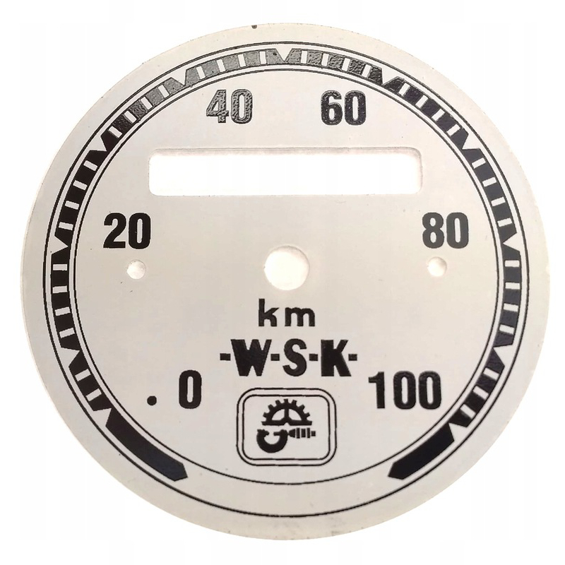 

Cyferblat Tarcza Licznika Wsk 125 B1 M06 100 Km