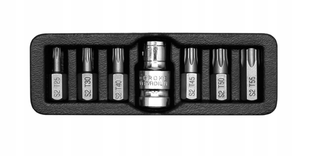 

Końcówki wkrętakowe torx, kpl. 7 szt. Yato YT-0410