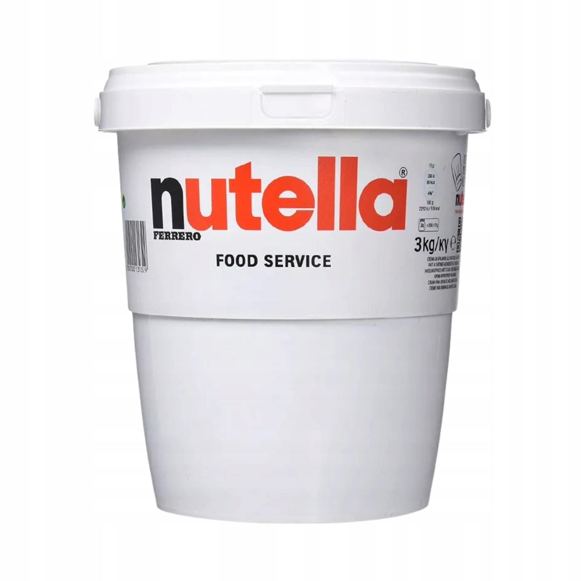 Nutella Krem Czekoladowo Orzechowy Idealna Do Kanapek Klasyczny Smak 3kg