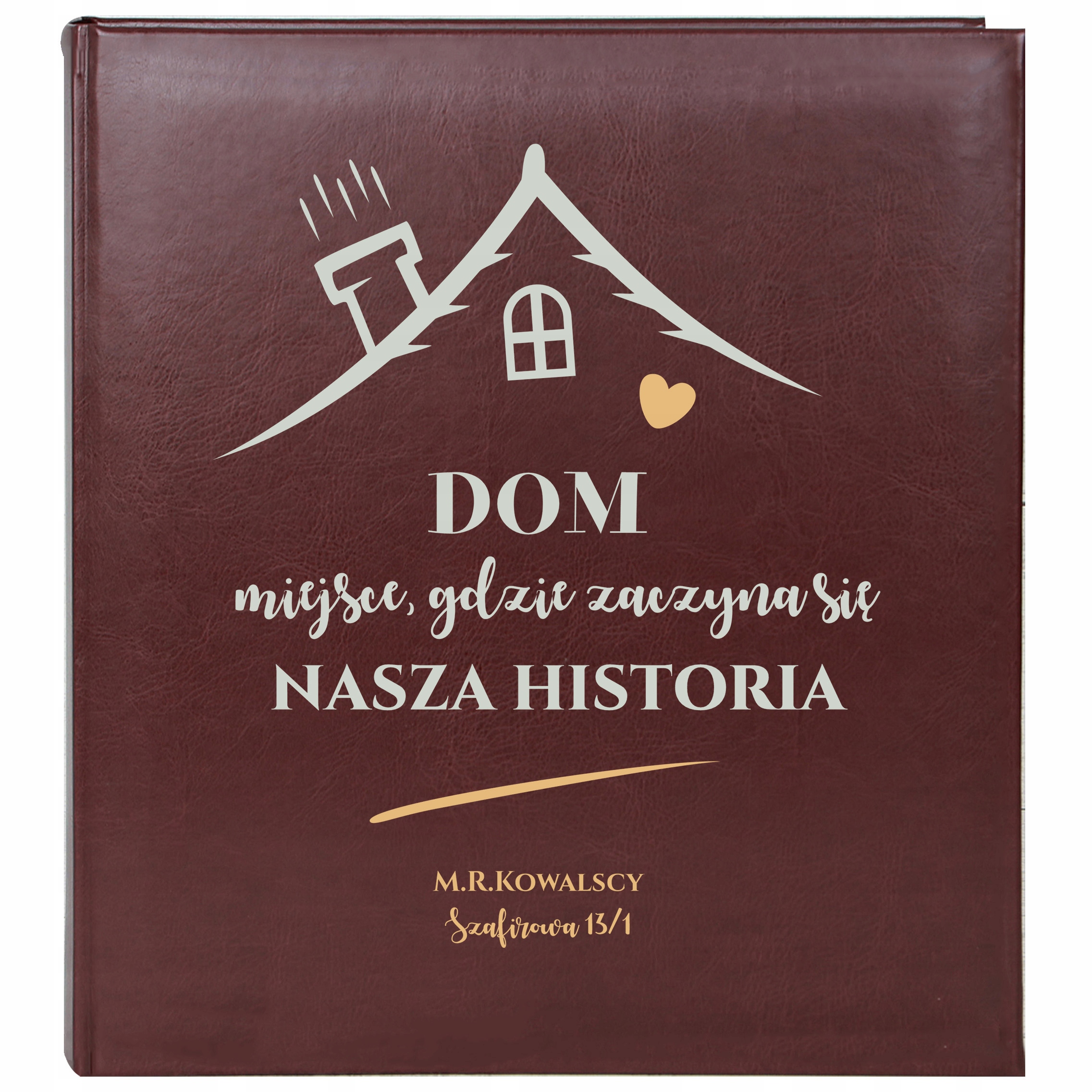 Fotoalbum Kronika stavby domu Dárek Památka 50 karet