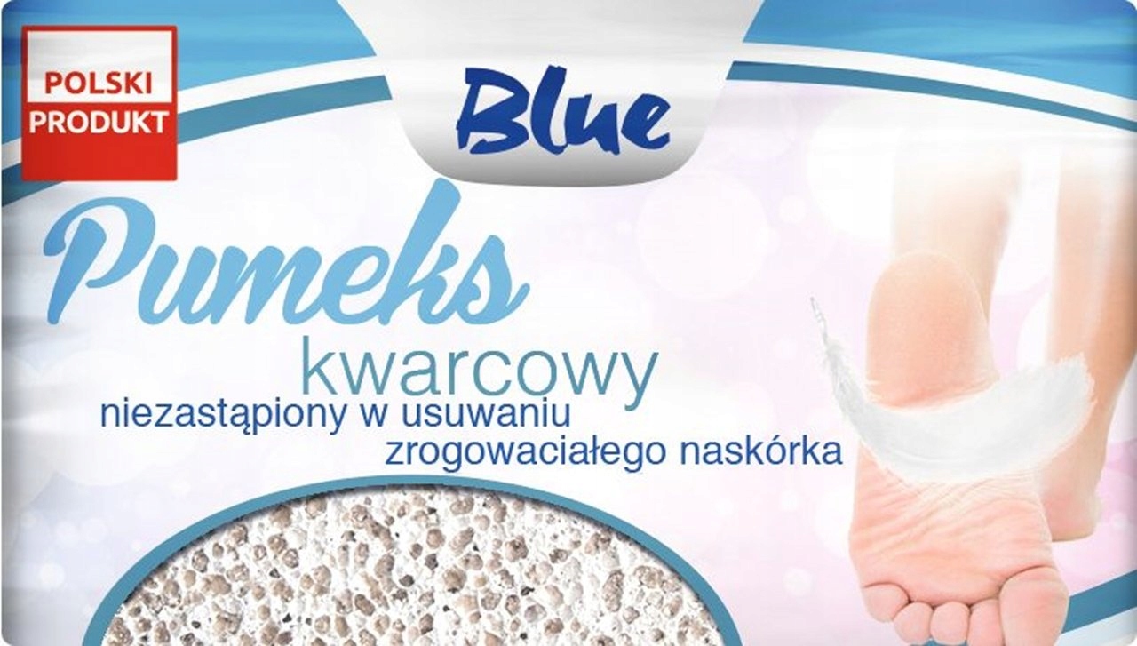 BLUE PUMEKS KWARCOWY 8X5CM