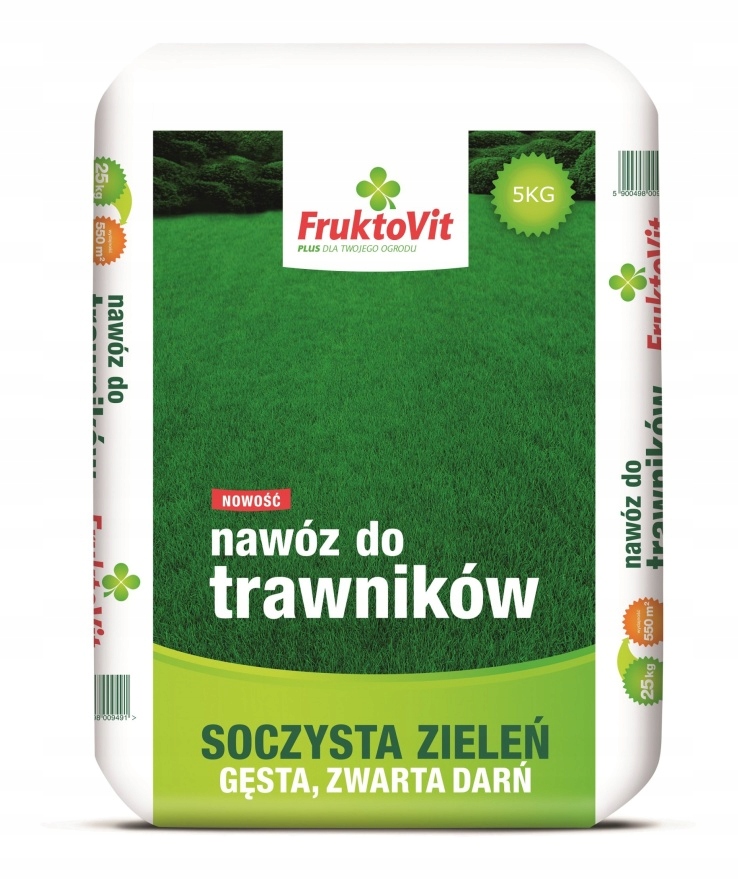 

Nawóz do trawników Plus 5kg FruktoVit Florovit
