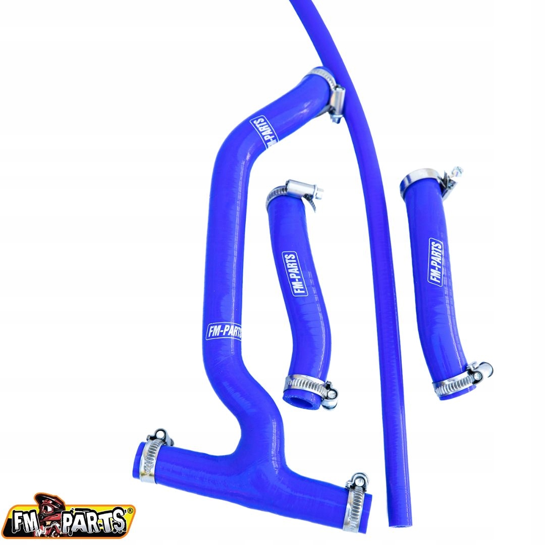 Fm-parts Silikónové Hadice/káble Chladiča Sherco 250/300 '13-'22 Modrá
