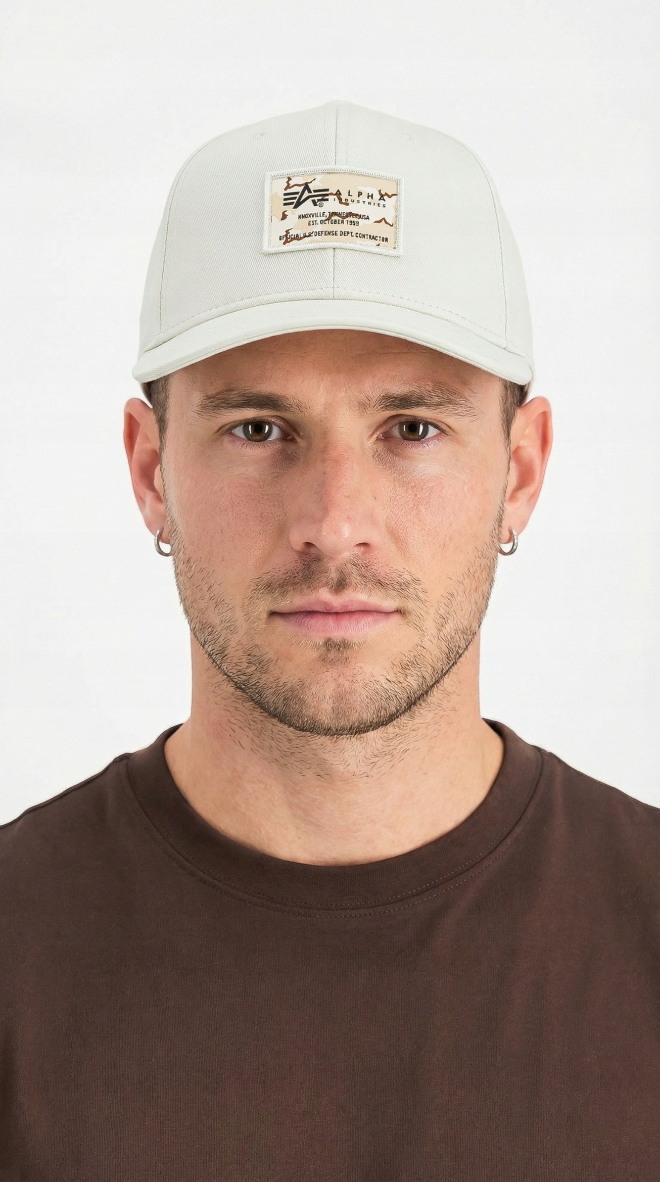 Kšiltovka Crew Camo Cap stone