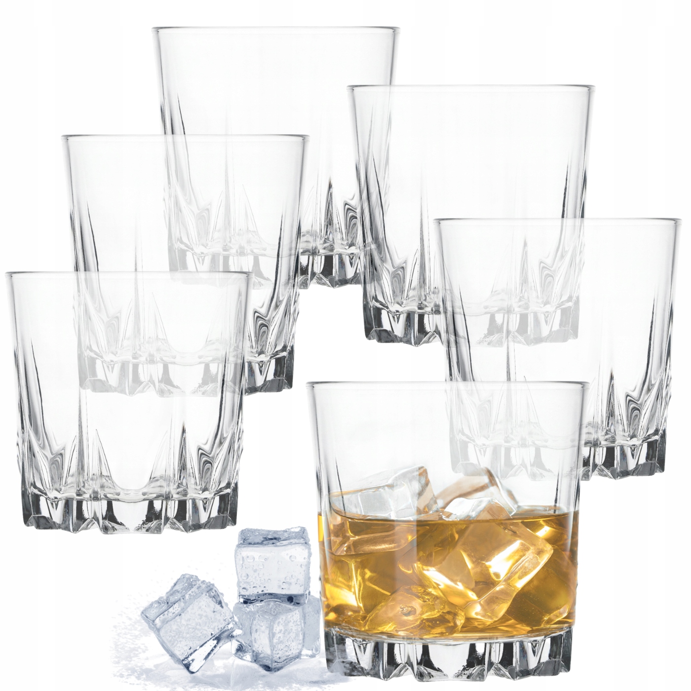 Szklanki do WHISKY drinków 300 ml ZESTAW 6 szt.