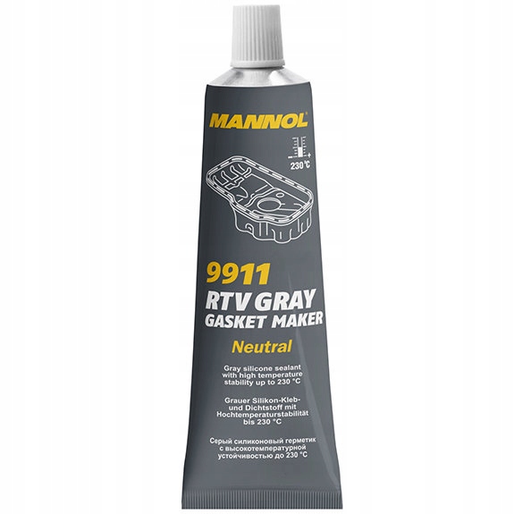 

Mannol 9911 Silikon Szary Neutralny uszczelniacz