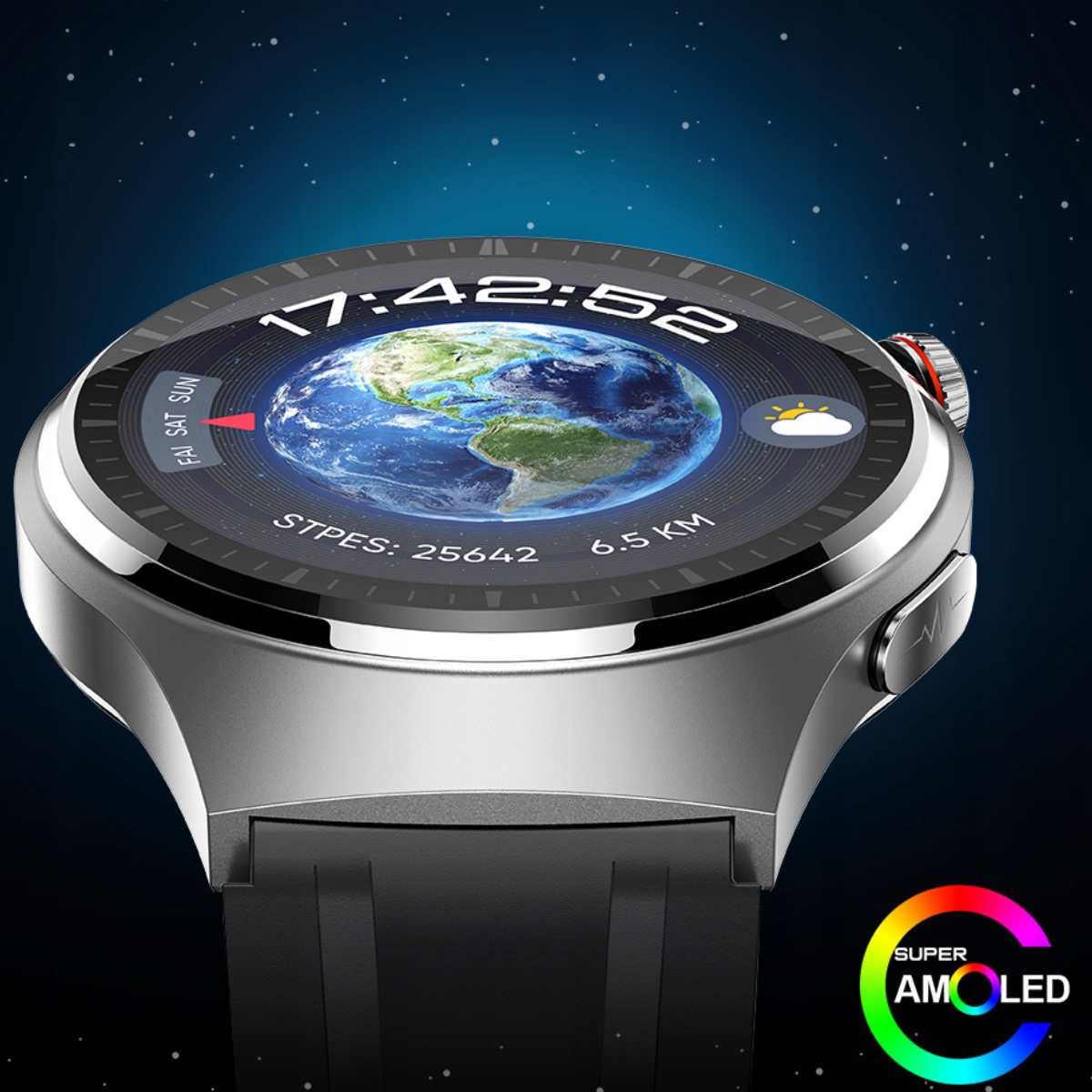 SMARTWATCH KARDIOWATCH MĘSKI EKG CUKIER HRV ROZMOWY 3 PASKI SZKŁO MENU PL Stan opakowania oryginalne