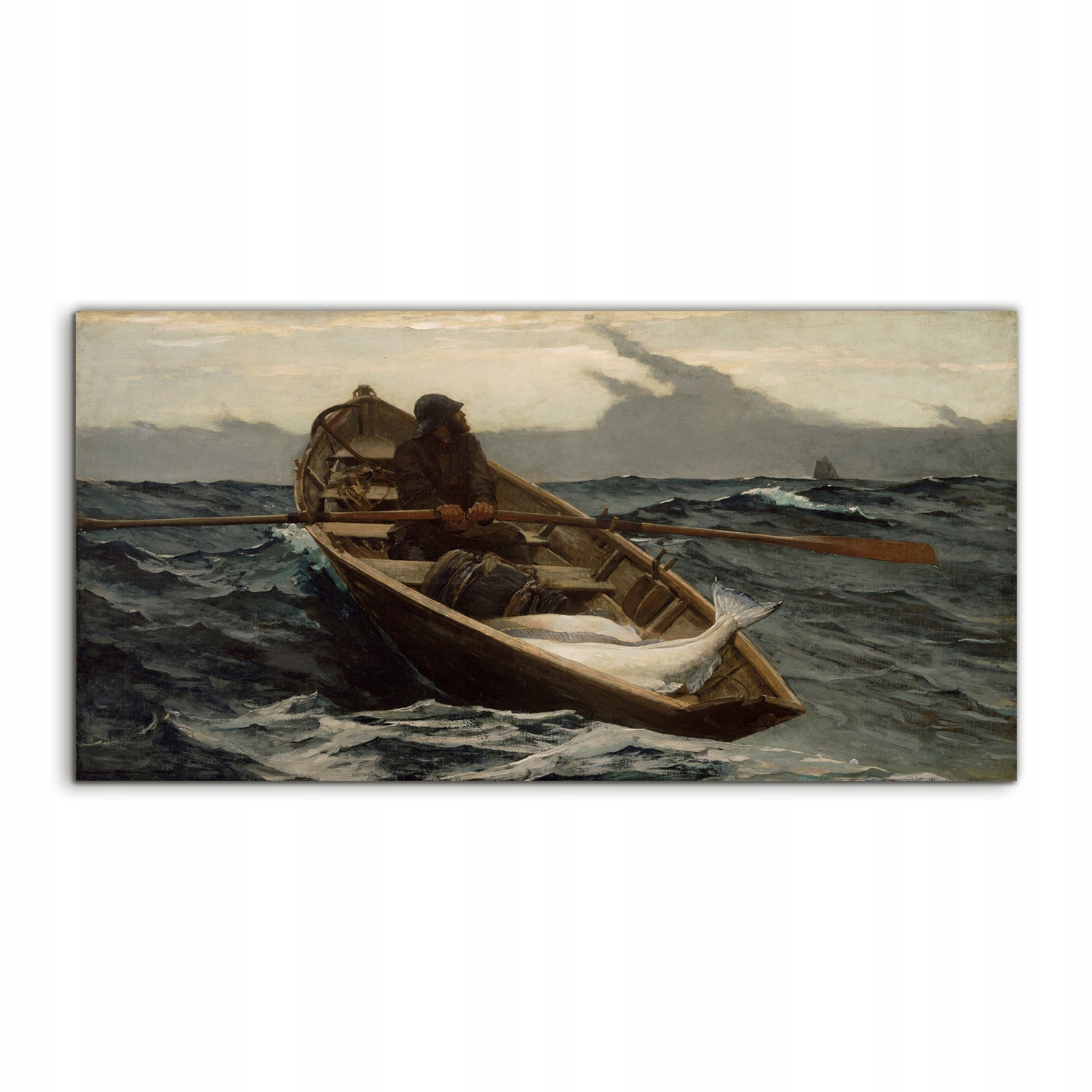 Obraz 120x60 na stenu Winslow Homer Rybár