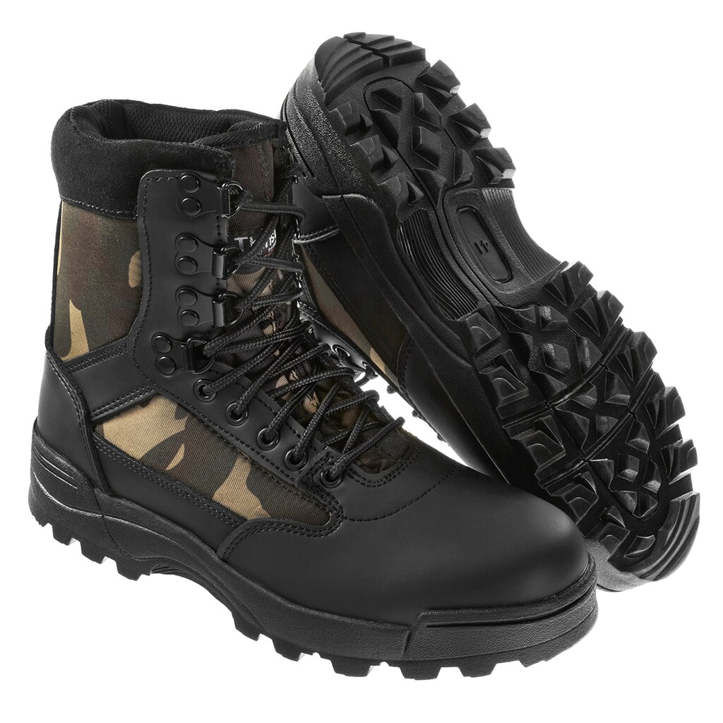 Vojenské taktické trekové boty Brandit Tactical Dark Camo 43