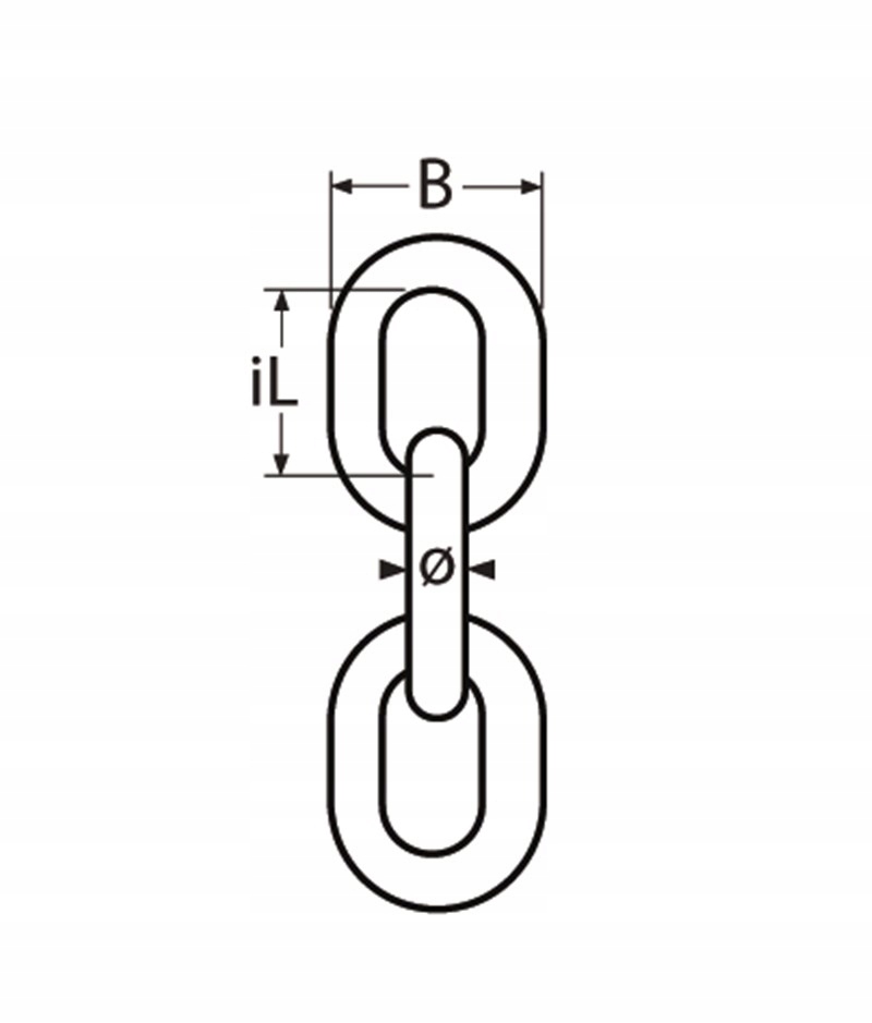 ŁAŃCUCH NIERDZEWNY KWASOODPORNY 10MM DIN 766 EAN (GTIN) 4022697012346