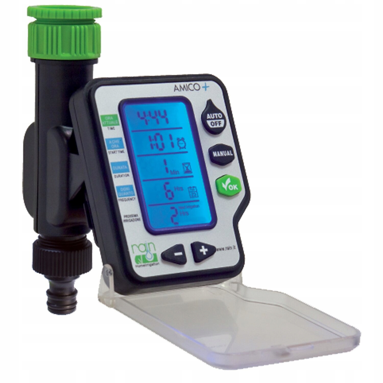 Programátor Zavlažovania Senzor Dažďa Rain Amico+ C-dial 24VAC