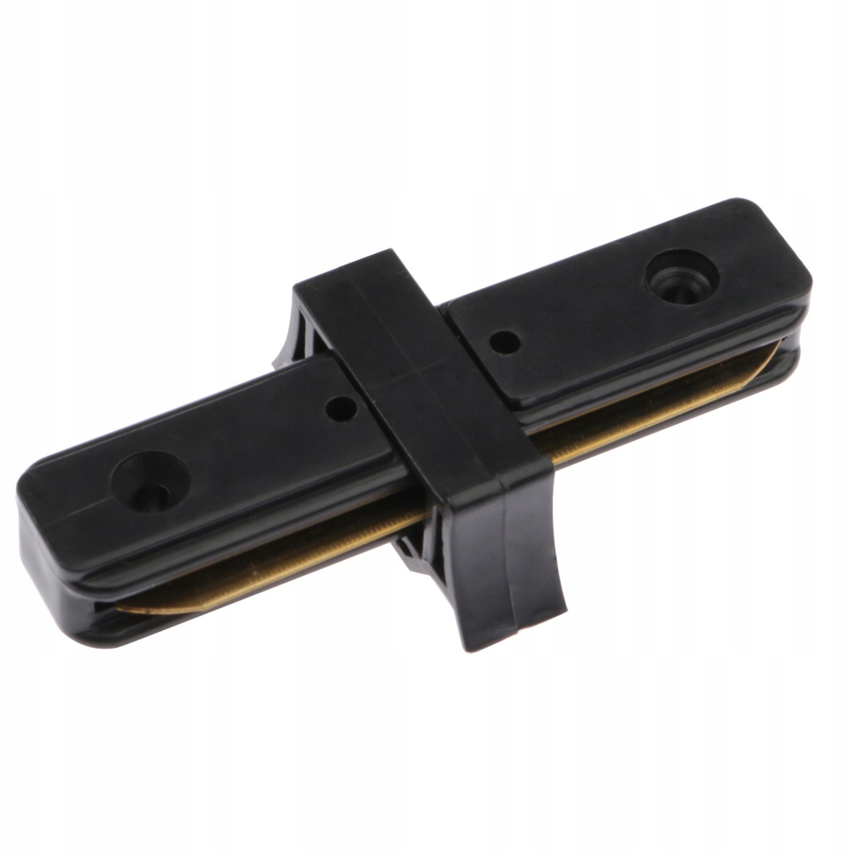 Łącznik Prosty Czarny do Szynoprzewodów Szyn Listw