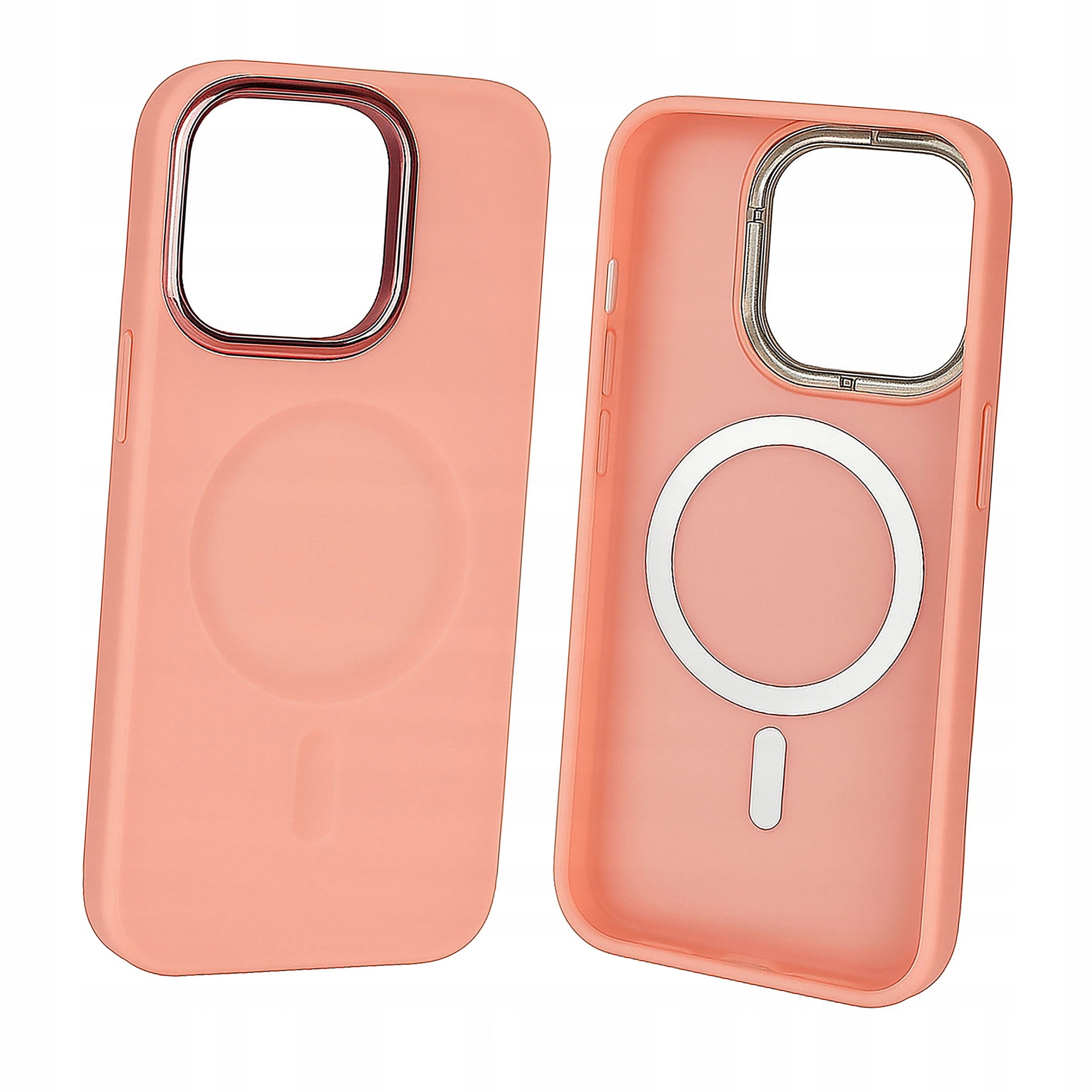 Etui plecki Magnetic Collection MagSafe do iPhone 16 Pro różowe