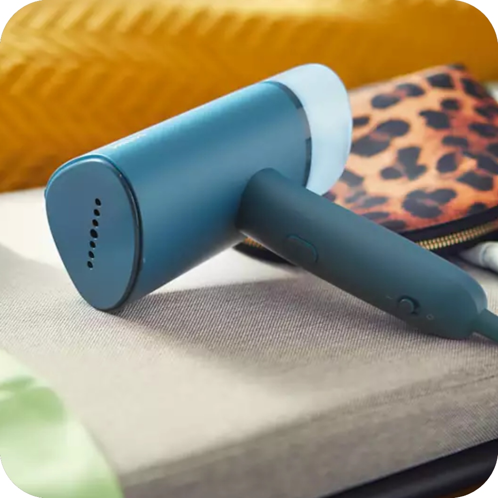 PAROWNICA DO UBRAŃ RĘCZNA PHILIPS STEAMER ŻELAZKO PAROWE PRASOWACZ PARA Długość przewodu sieciowego 2.1 m