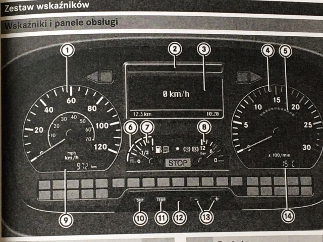 MERCEDES AXOR 940 954 polska instrukcja obslugi Topic Trucks and cargo vans