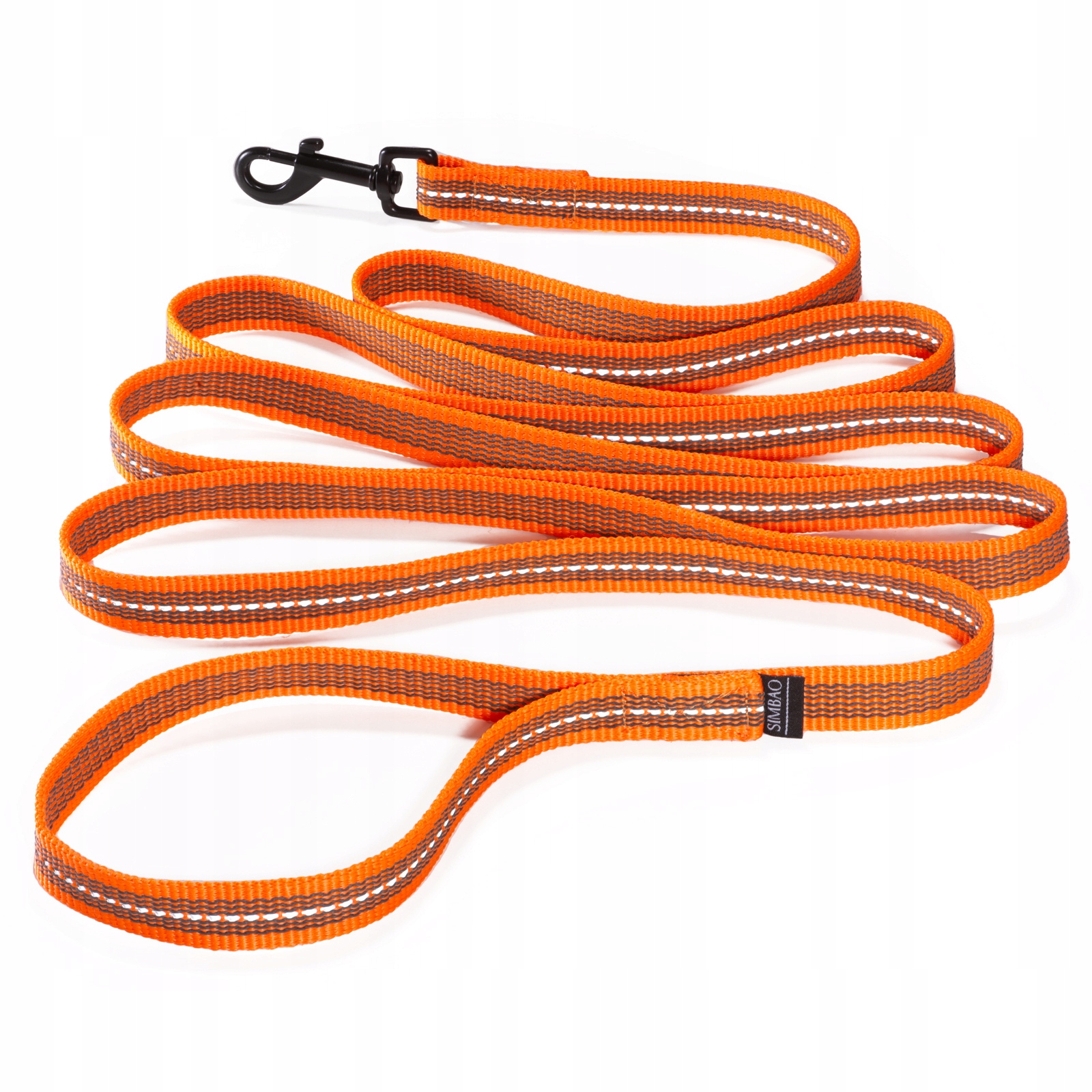 Smycz Odblaskowa Antypoślizgowa Dla Psa Mocna 3M