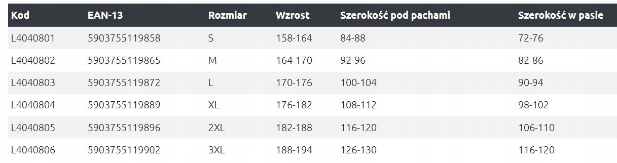 LAHTI PRO Kurtka bluza robocza z odblaskami roz.L Model L4040803