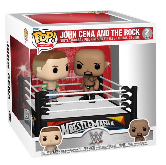Funko Pop Wwe 2pack John Cena Vs The Rock (2012) 985 61463