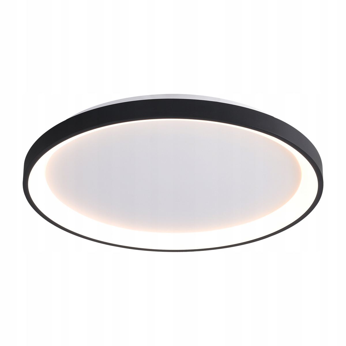 Italux Stropné Svietidlo Led 50W čierny okrúhly Ø58cm Variabilná farba Raden IP20