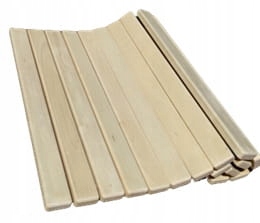 Podlahová rohož osika bílá 800x600x12 ST-011A