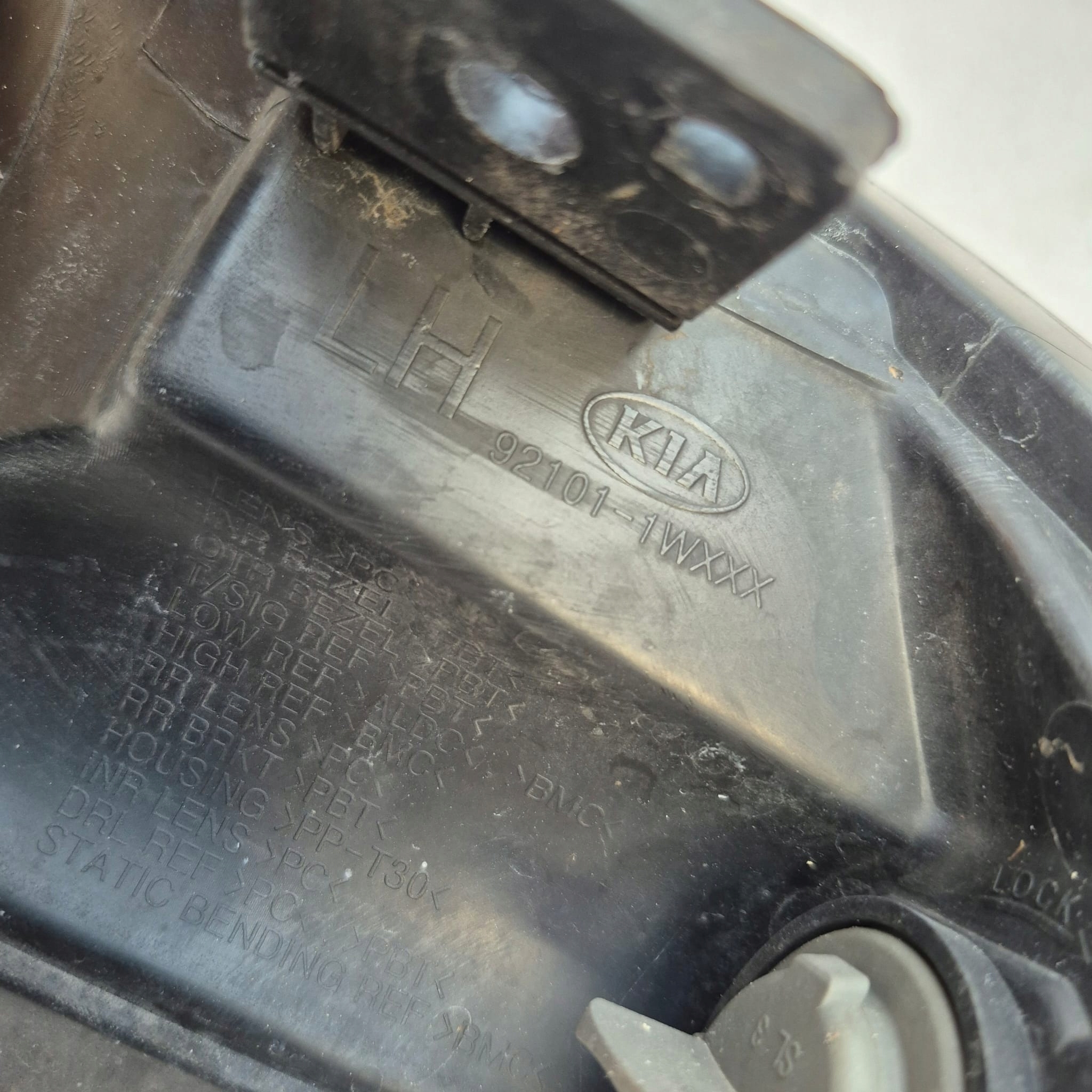 KIA RIO III 11- light left front front lens + LED 92101-1WXXX
