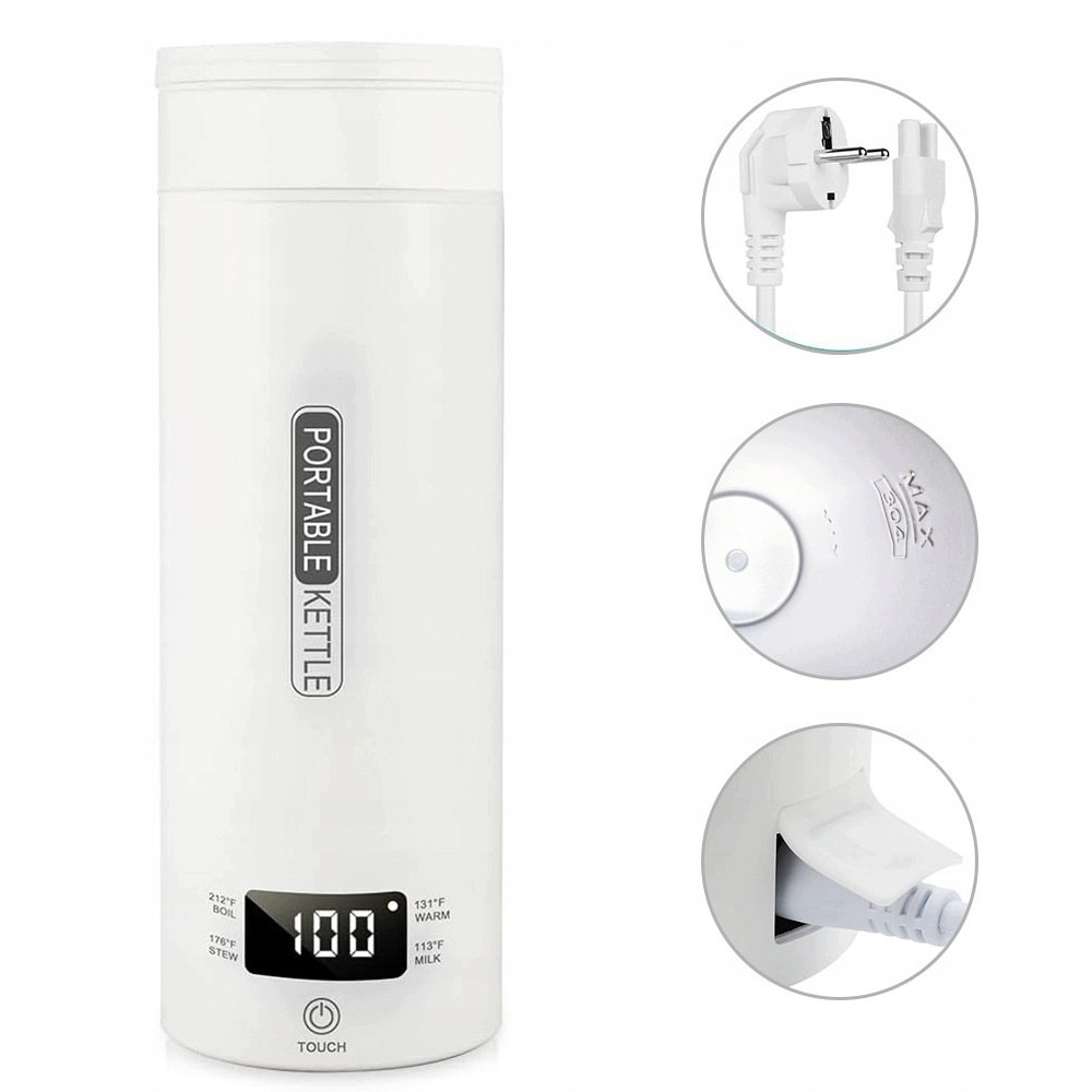 Elektrická Konvice 450 ML S Automatickou Ochranou Proti Varu Nasucho