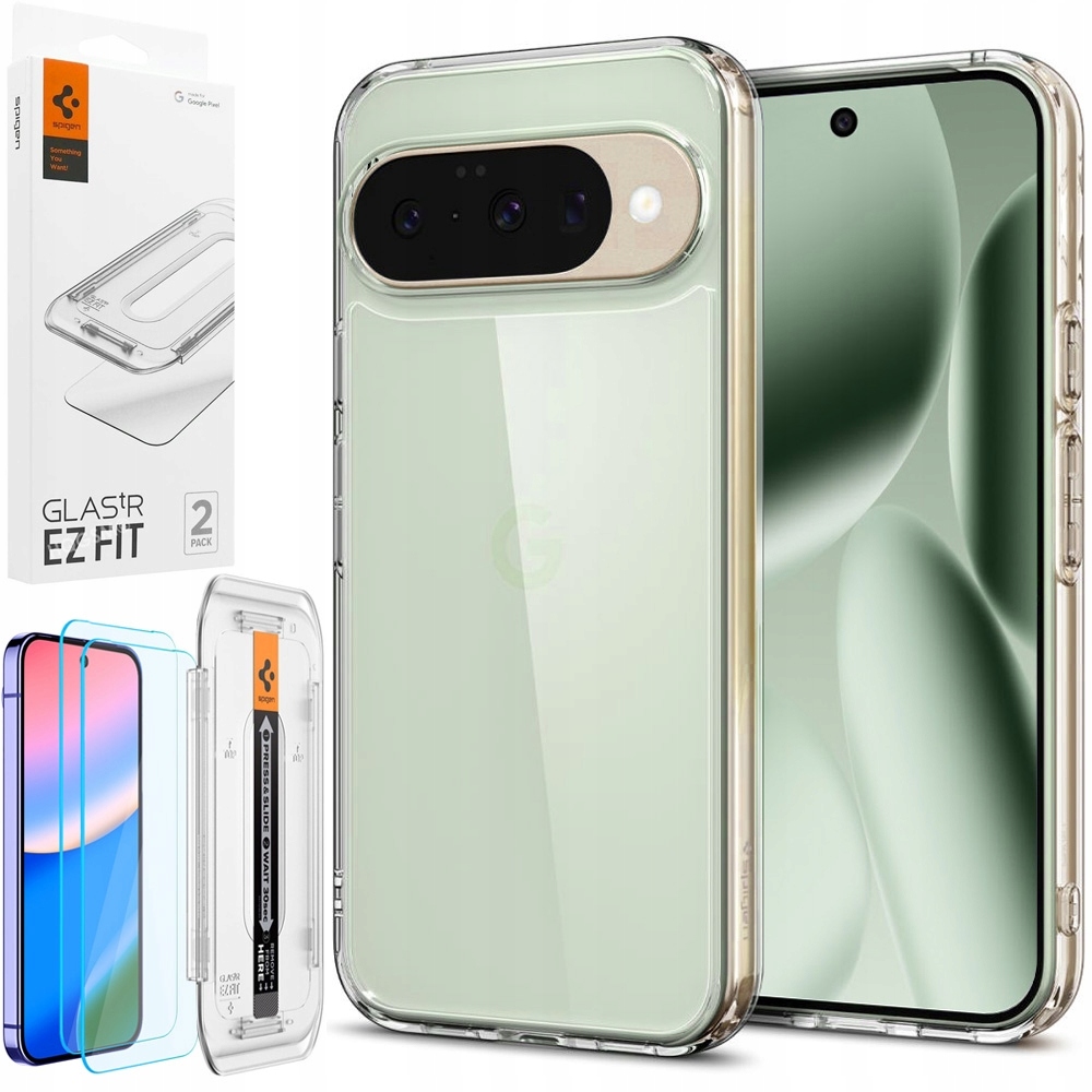 Set Spigen Pouzdro 2x Sklo pro Google Pixel 10 /Pro