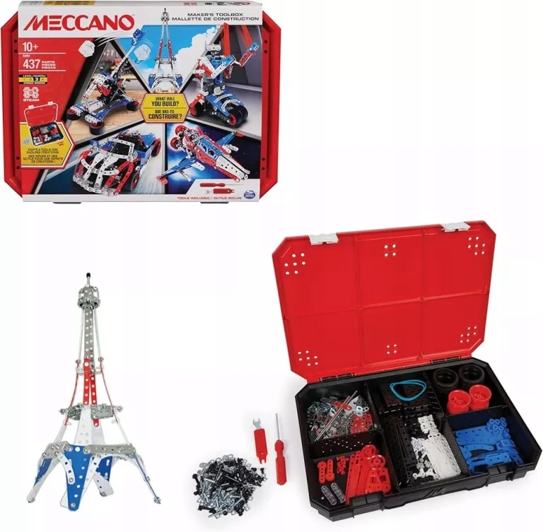 ZESTAW KONSTRUKCYJNY MECCANO MAKER'S TOOLBOX