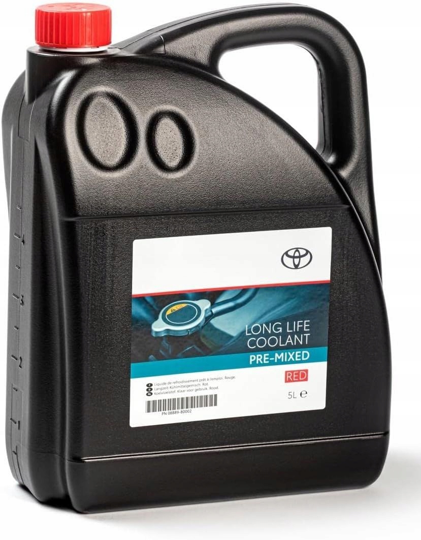 Płyn chłodniczy Oe Toyota 0888980002 LLC Premix 5L czerwony