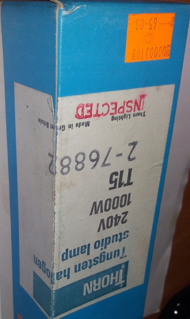 THORN T15 1000W 240V lampa teatralna halogenowa 276882 Marka Inna