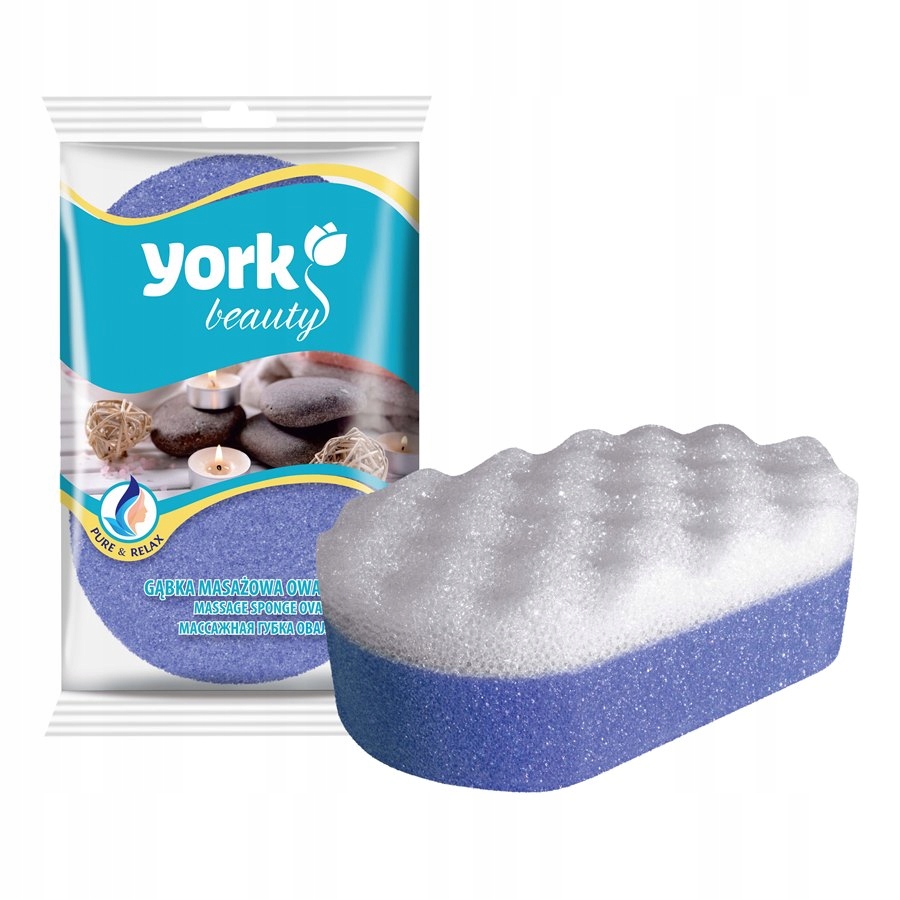Gąbka masażowa OWAL YORK 011010