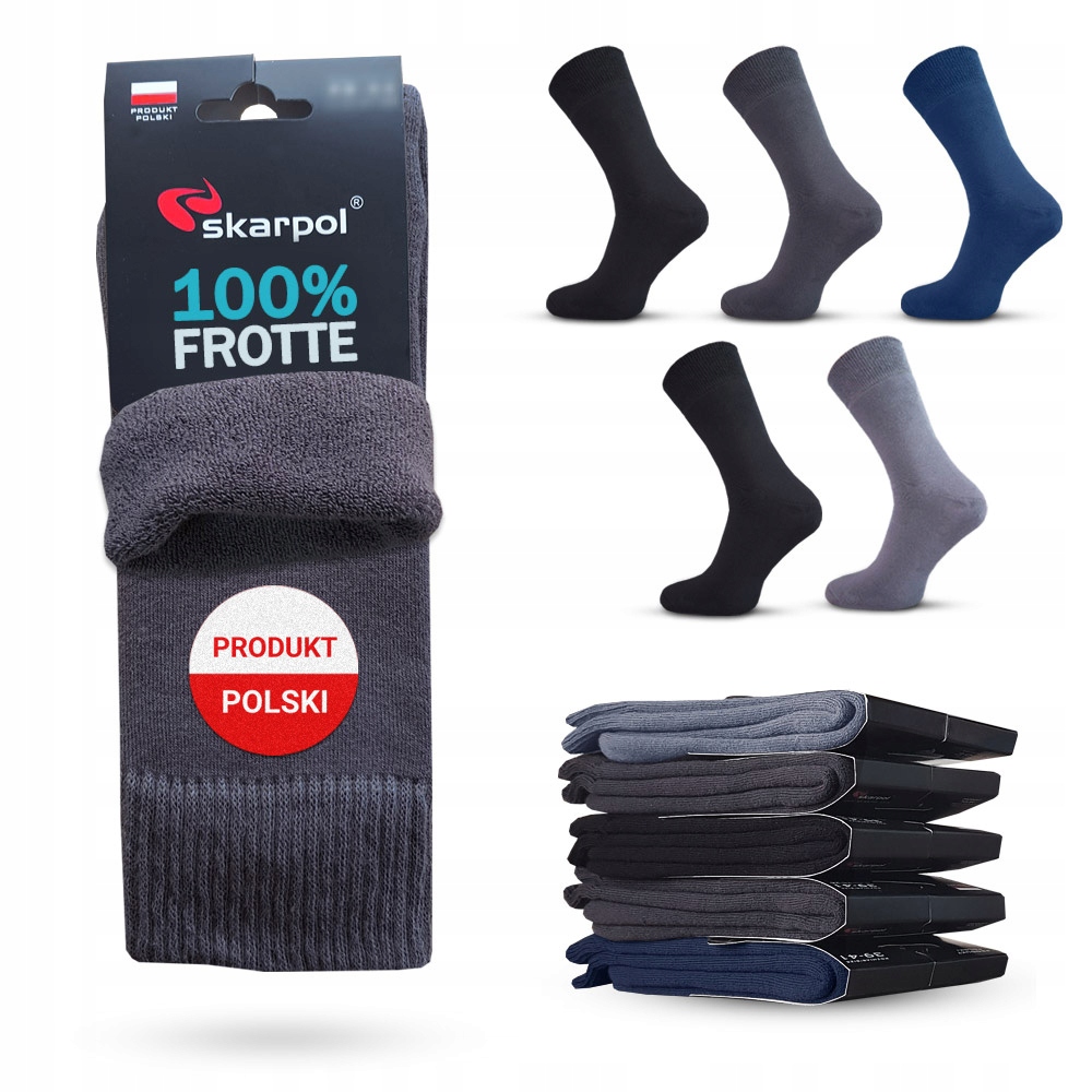 

Skarpety męskie bawełniane 100% Frotte *45-47